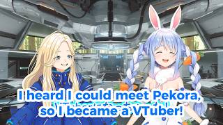 Diana became a VTuber just to meet Pekora [ Pragmata ]