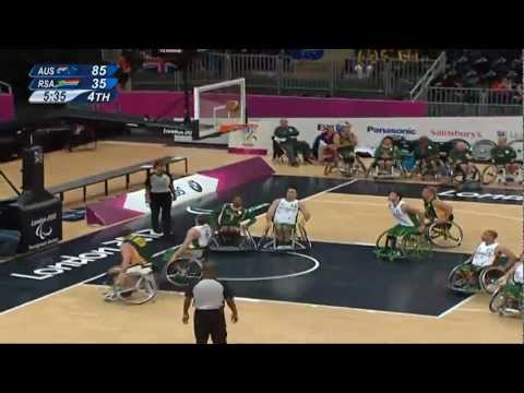 Wheelchair Basketball - AUS versus RSA - London 2012 Paralympic Games