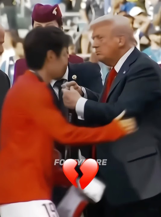 Trump ignored Lee Kang-in 💔🇰🇷