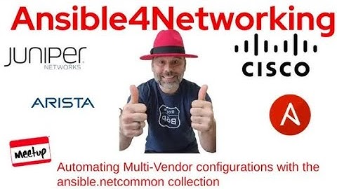 Using the Ansible Netcommon  collection to automate multi-vendor network devices