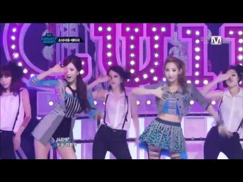 120502 Taeyeon Tiffany Seohyun @ Mnet Countdown Performance HD - Twinkle.MP4