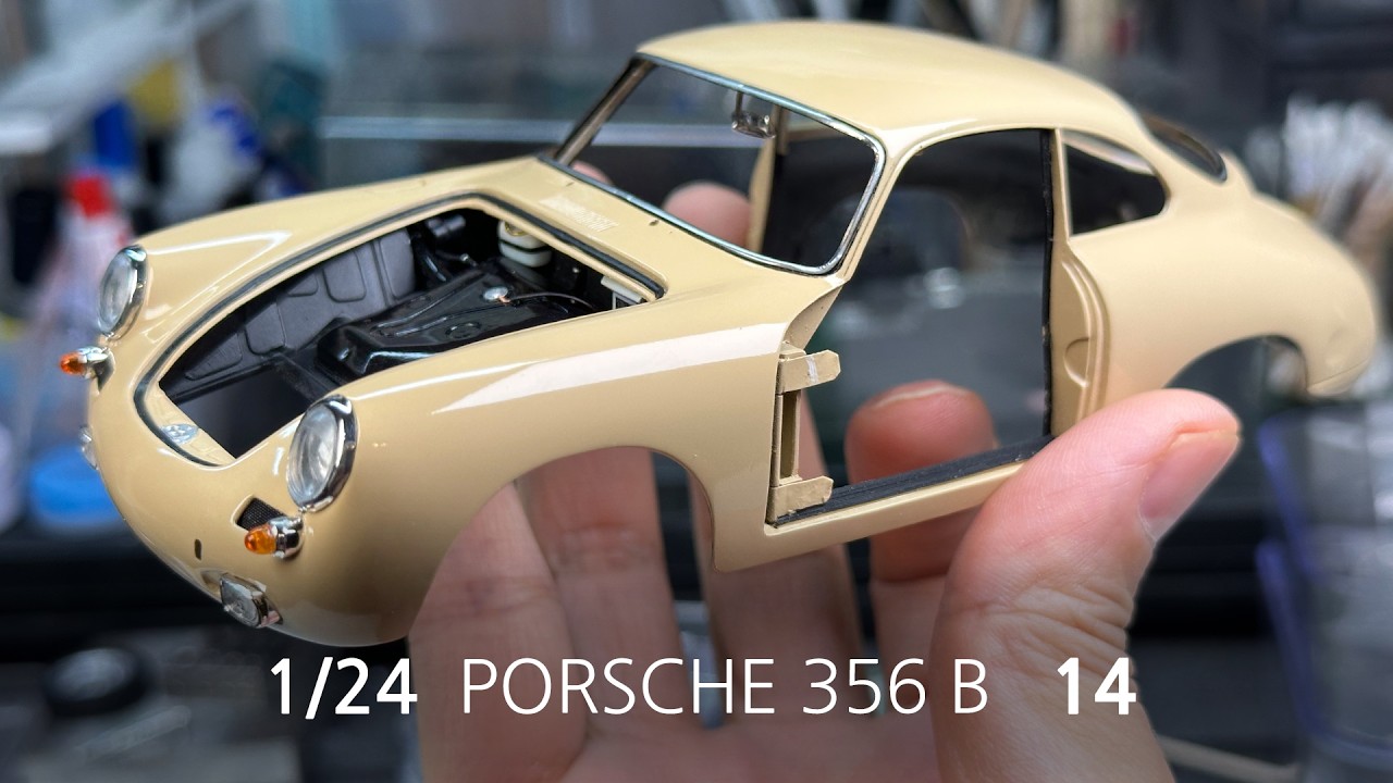 PORSCHE 356B CARRERA2 1/24 FUJIMI - part 14 - YouTube