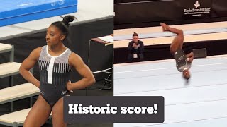 Simone Biles breaks the all-around record at US Championships 2024 - Greatest of all time 🔥