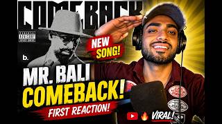 Reaction on COMEBACK (Official Video) | BALI | NIHAARIKA | REBEL 7