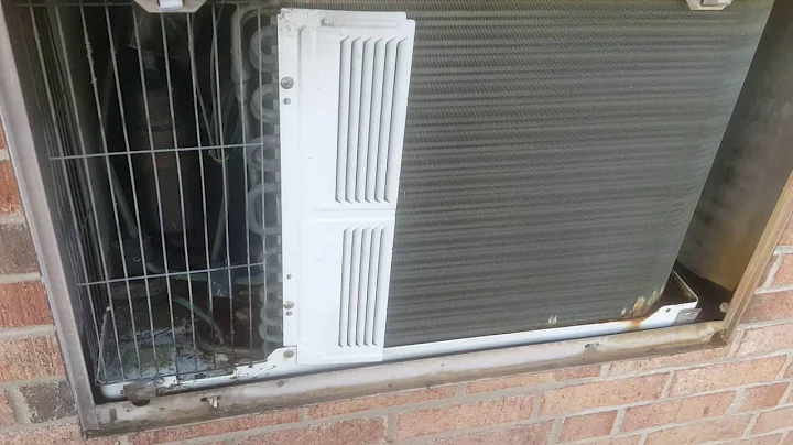 My a.c.unit spitting out water and making horrible noises