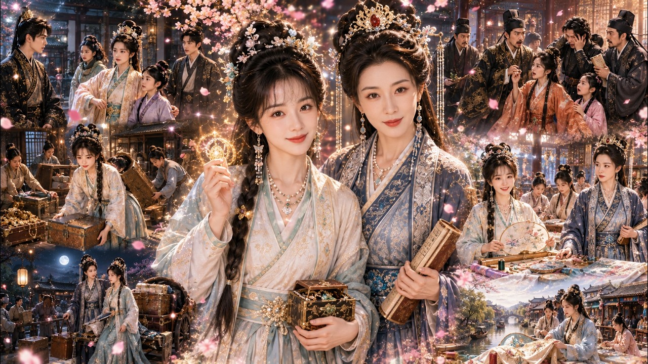 侯爺沉迷小妾美色，帶著兩名外室回家，婆媳二人不哭不鬧，卻轉身暗中聯手直接搬空侯府全部家產，遠走江南，經商暴富後被長安王瘋狂追求，渣男家業徹底覆滅！【婆媳攜手搬空國公府】