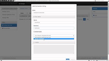 IISOverWeb - ASP.NET Configuration