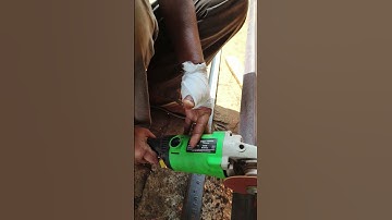 Grinder job is very hard to cutting iron 😭 #shorts #workshop #craftsman