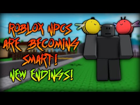 ROBLOX NPCs are becoming smart! - [NEW All Endings] - Roblox