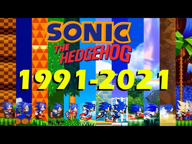 Evolution of Game Overs in Sonic Games (1991-2021) 