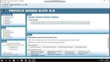Cara membuat rangkaian arus listrik sederhana menggunakan aplikasi proteus