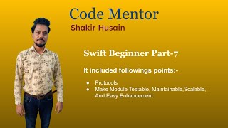 Swift Beginner-7 In Hindi | How to create Protocols in swift | Best way to create Protocol