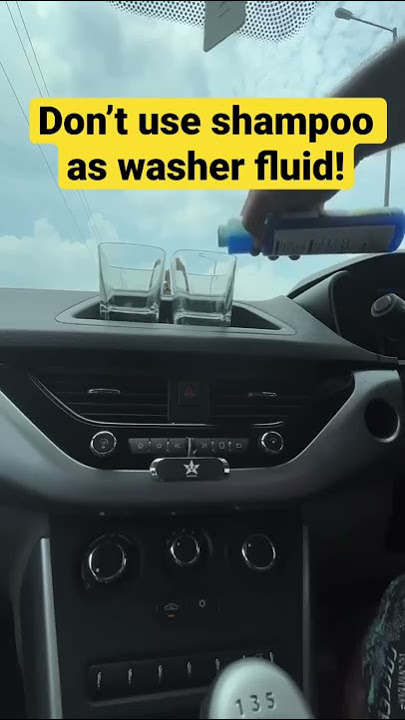 A Quick Washer Fluid Tip from @ChrisFix