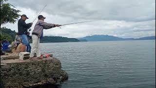 mancing mania di danau ranau sumatera selatan