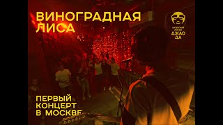 Первый концерт в Москве | Виноградная Лиса