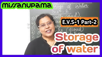 Std 4 || sub- E.V.S-1|| Part-2|| lesson no 3|| Storage of water||M S.B.