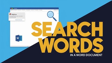 How to Search for Text in A Microsoft Word Document