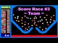 Score Race #3 -Team- ~48 countries marble race #16~ in Algodoo | Marble Factory