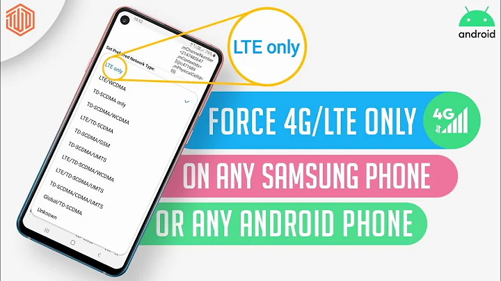 Force 4G/LTE Only on Any Samsung Galaxy Smartphone