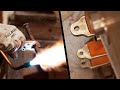 Hot-riveting with heavy bronze hardware (rebuilding Tally Ho)