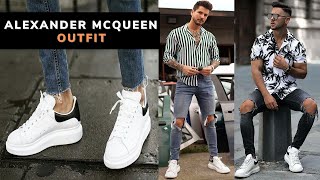 Mono violación hacha How To Style Alexander McQueen Sneakers 2021 | McQueen Sneakers Outfit  Ideas Men | Men's Fashion - YouTube