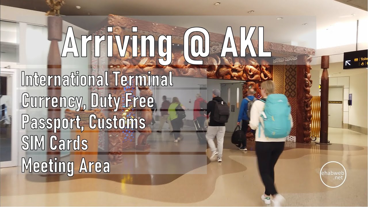 Arriving At Auckland International Airport AKL International Arrivals Arriving At Auckland International Airport AKL International Arrivals