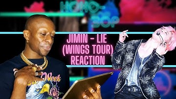 EX-BALLET DANCER REACTS to JIMIN - LIE (Live Wings Tour)
