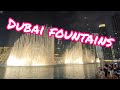 Dancing fountains | Dubai Mall | March 2023