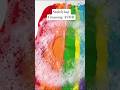 Most Satisfying Paint Cleanup Ever 🌈😍#shorts