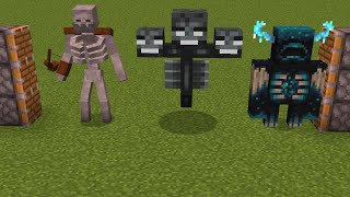 mutant skeleton + wither + warden = ???