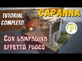 Capanna o grotta tutorial - Presepe fai da te