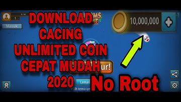 Cara download game worms zone Unlimited coin NO ROOT 2020