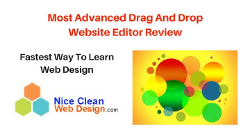 Most Advanced Drag And Drop Website Editor Review - Easy Way To Learn Web Design