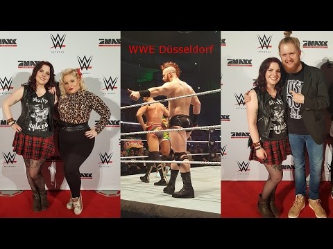 WWE DÜSSELDORF / Vlog // VIP // ein Abend mit SARAH K und HANJA // red carpet // #wwedusseldorf