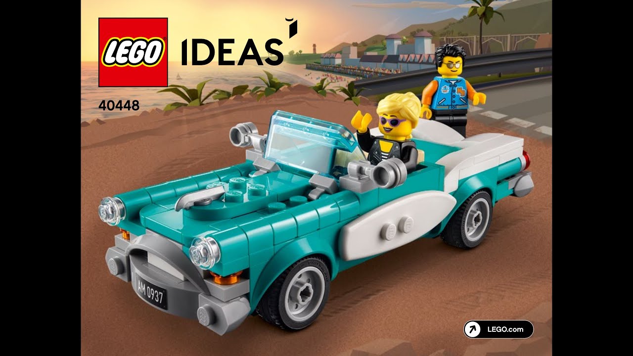 LEGO 40448 Vintage Car (4K) - building instructions