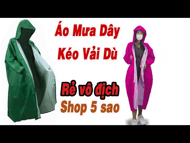 Áo Mưa giá rẻ Áo Mưa Dây Kéo Vải Dù Tổ Ong giá rẻ nhất săn mã giảm giá trên Shopee, Lazada