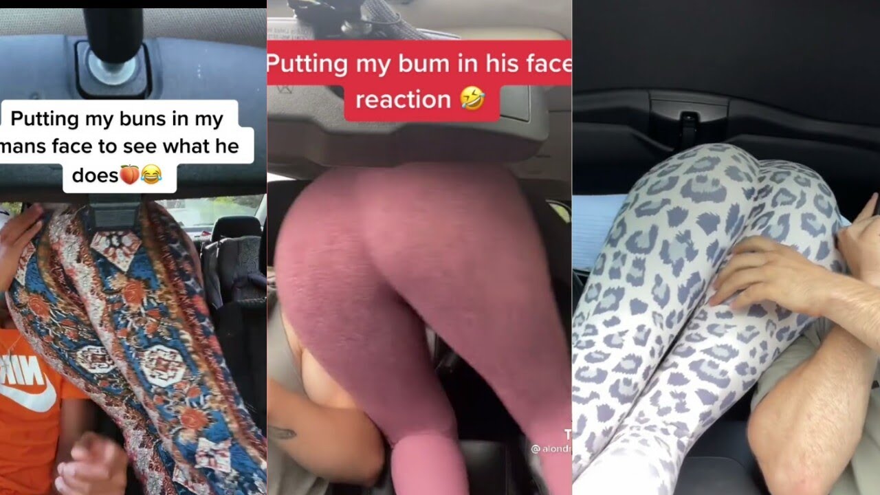 tiktok,Putting My 'ASS'  On My Bf's Face To See His Reaction Tiktok compilation #Ep 1