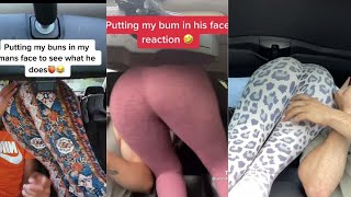 Putting My 'ASS'  On My Bf's Face To See His Reaction Tiktok compilation #Ep 1