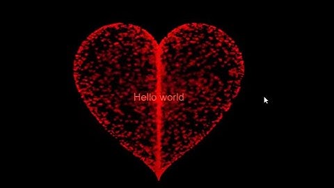 Hướng dẫn code trend trái tim đập của thủ khoa Lý - Thắp sáng anh, sưởi ấm em