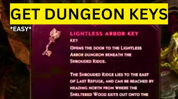 How To Get Dungeon Keys in Last Epoch(EASY)