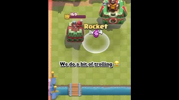 We do a bit of trolling 😂 #clashroyale #newupdate #supercell #clash