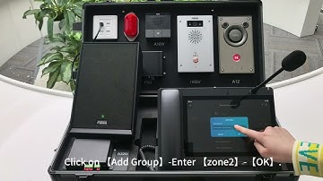 02 Fanvil Broadcast and Intercom System device and zone deployment