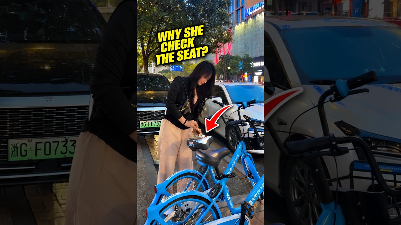 Why People in China Check Their Bike Seats