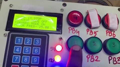 Arduino MEGA2560 Controlling DELTA-VFD