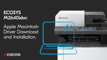 Kyocera M2640idw Apple Macintosh Driver Download and Installation