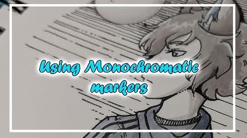 Drawing with Grayscale Markers