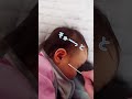 赤ちゃんの耳に綿棒を近づけるとまさかの結果に...#shorts