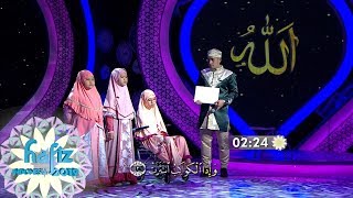 Download lagu HAFIZ INDONESIA 2019 | TEBAK AYAT BERANTAI | Rika, Anaz, Zuhrah [8 Mei 2019]