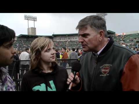 Adriel and Kaitlyn interview Franklin Graham