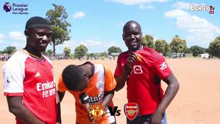 KOBOKO YOUTH ORGANIZE A PRE- FOOTBALL GAME BTN MANCHESTER UNITED & ARSENAL FANS.